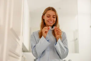 How to remove clear aligners safely